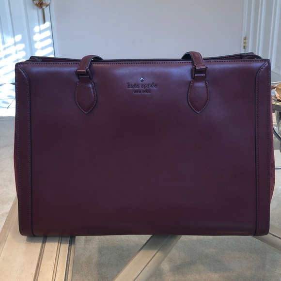 Kate Spade Suede Large Laptop Tote - Picture 2 of 8